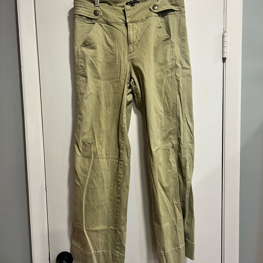 BCBGeneration Olive Wide Leg Pants